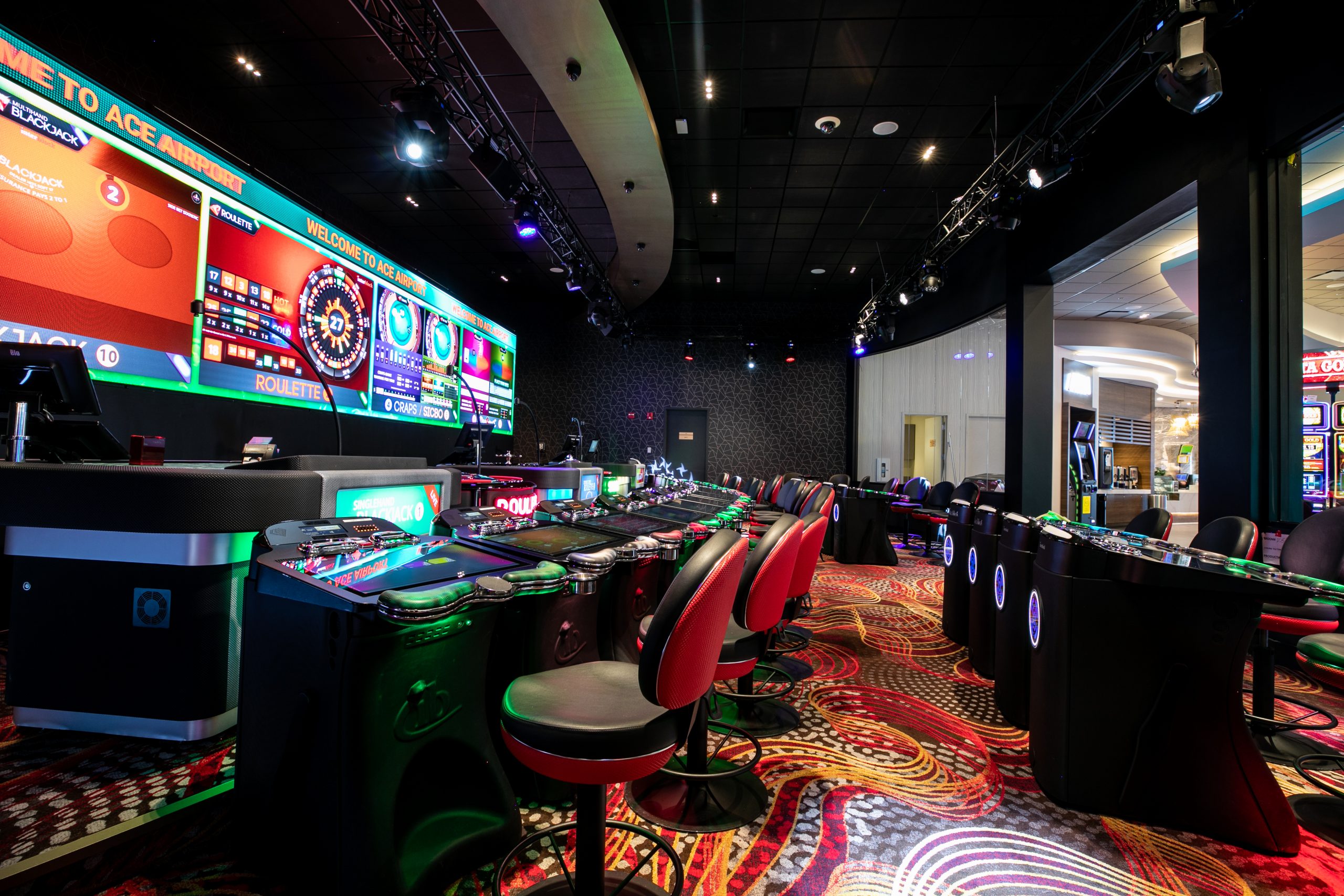 Experience Slots, VLTs & Table Games - ACE Airport Casino